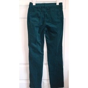 St. Johns Bay straight leg corduroy pants, Dark Green/Teal